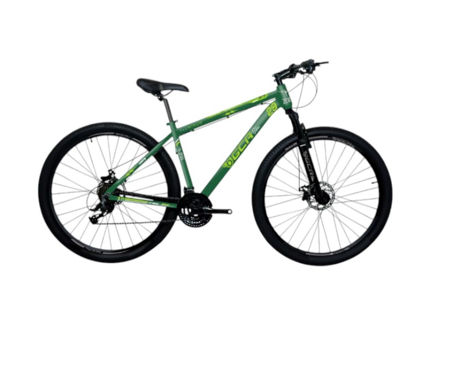 BICICLETA GCA ROD 29  ZEUS 21V ALUMINIO VERDE FLUO