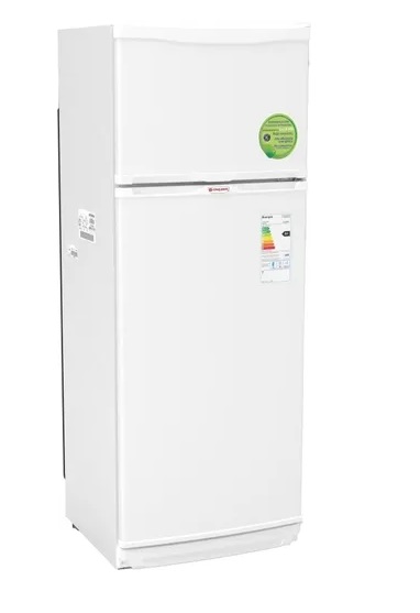 Heladera Ciclica Con Freezer Bambi 2f-1600ba 329 Litros Skin Color Blanco
