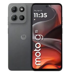 Celular Motorola G15 6.7" 4GB 256GB Gris