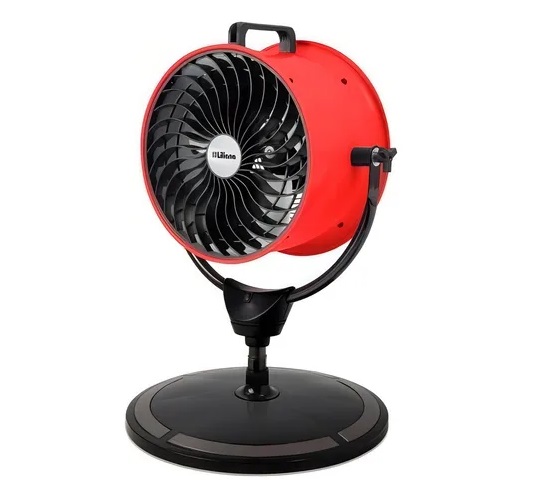 Ventilador Industrial Tambor 16" 2 en 1 Rojo LILIANA