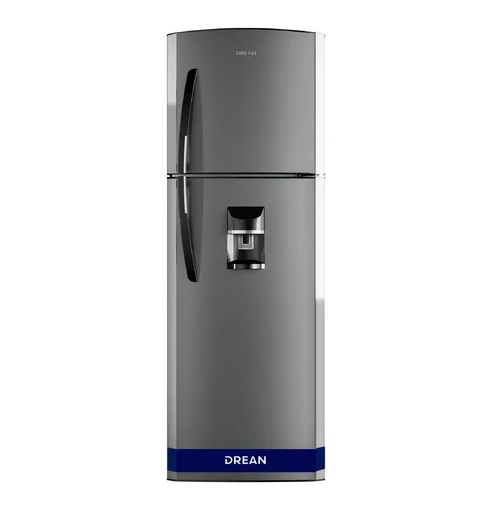 Heladera con freezer No Frost 300 L Steel Drean - RDA300FBRT