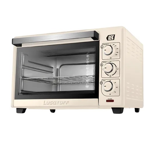 Horno Eléctrico 85 Lts. Lusqtoff Lq-85cre 2200w Color Crema