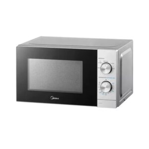Microondas Midea 20 L Mecánico Plateado