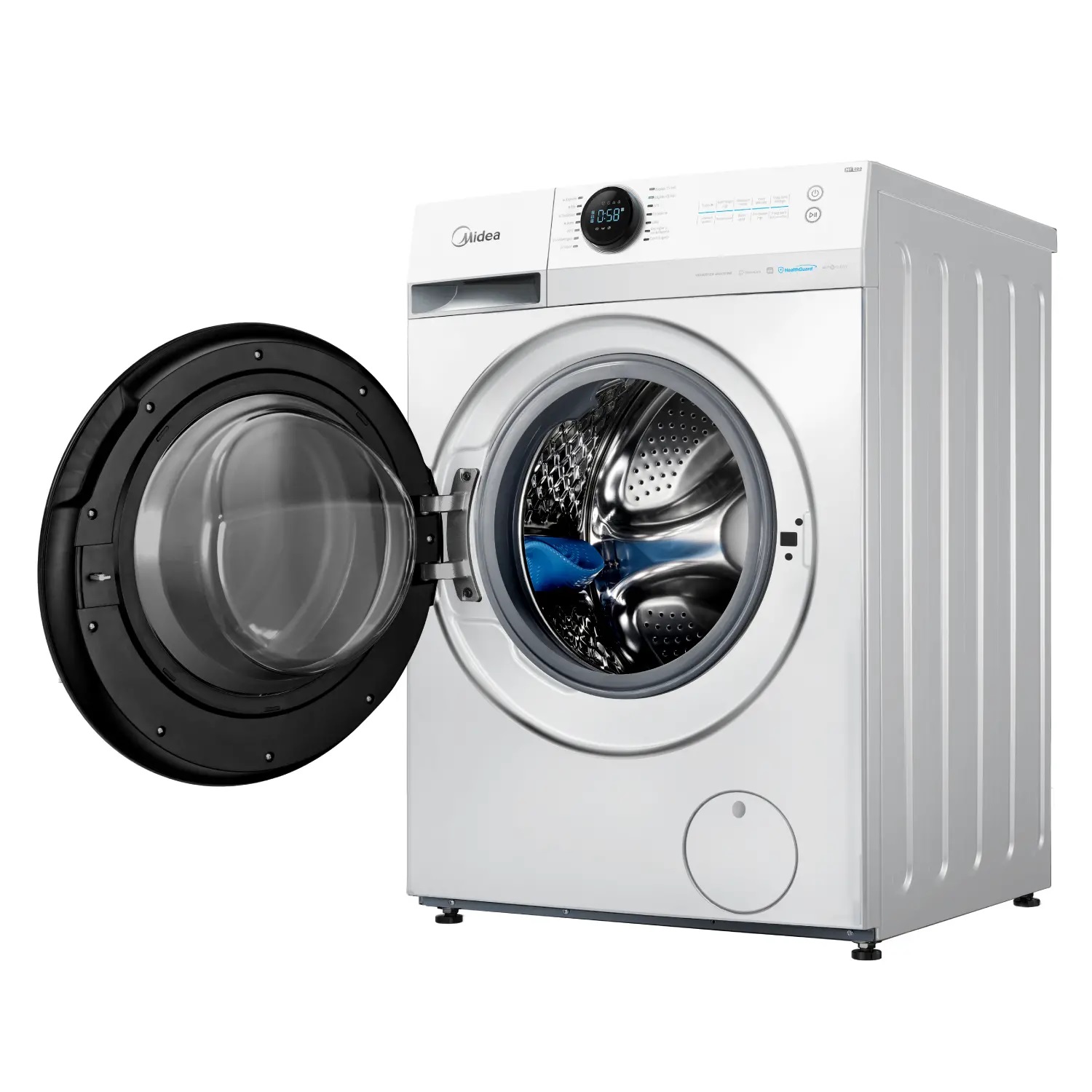 Lavarropas MIDEA inverter 8kg Blanco wifi MF200w80wb/w-a1