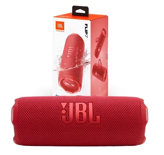 PARLANTE JBL FLIP7 PORTATIL BLUETOOTH ROJO