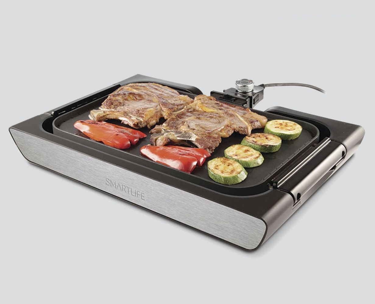 Parrilla electrica SMARTLIFE 2 en 1 SL-GRD0008
