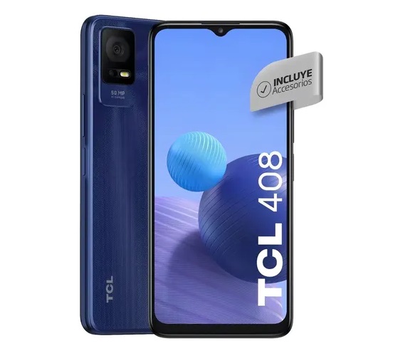 Celular TCL 408 6+64BG BLUE