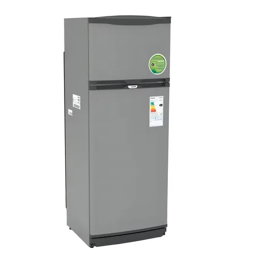 Heladera Con Freezer Bambi 2f1800 Color Plateado