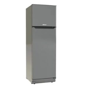 Heladera Con Freezer 290 Lts. Briket Bk2f 1420 Gris Plata Color Silver