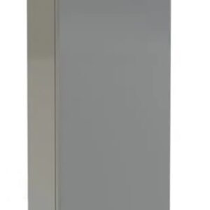 Heladera Briket BK1F 1220 color gris con congelador
