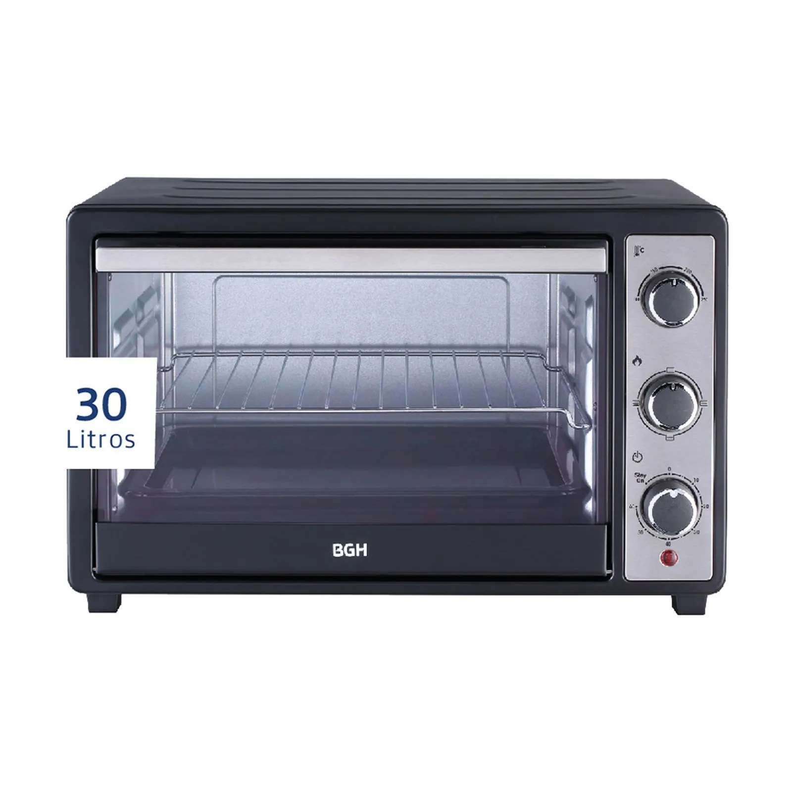 Horno Eléctrico Bgh Bhe30m23n 30 Litros Grill