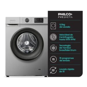 Lavarropas Philco Predicta PHLF6510P2 6,5 Kg 1000 RPM