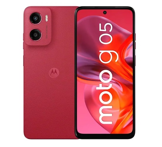 Celular MOTOROLA MOTO G05 4/64GB ROJO