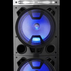 Parlante Portátil Rca Bluetooth 122pro 15000w + Mic Color Negro