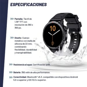 RELOJ XVIEW SMARTWATCH QUANTUM TRAIL S