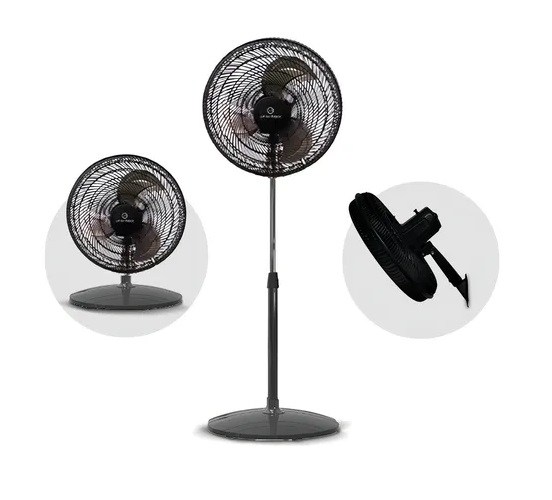 Ventilador WhitenBlack WBVPWB18K 18" 3 En 1