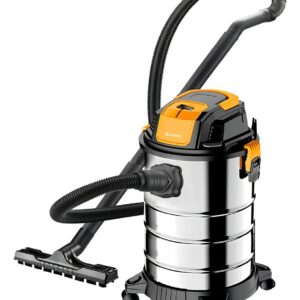 Aspiradora Industrial De Tacho Suono 30l Plateada