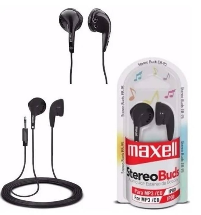AURICULARES MAXELL negro