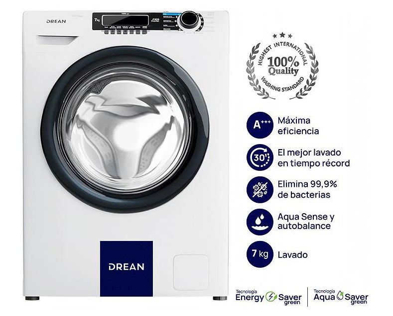 LAVARROPAS AUTOMATICO DREAN LFDR0710SB0 7KG