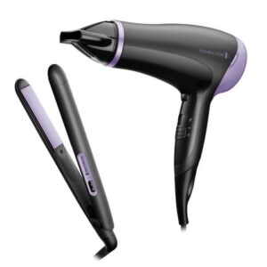 Combo planchita y secador REMINGTON D-3016GP/S1450