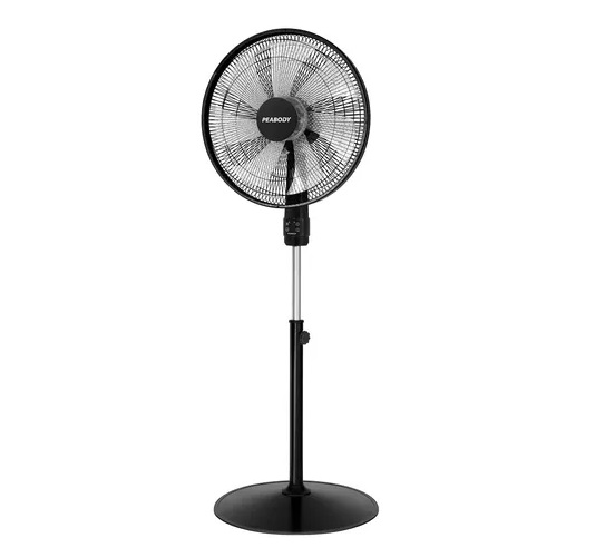 Ventilador Brisador de Pie Peabody Eco Power PE-VPDC1625N 7 Aspas 30 W 16"