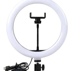 Aro Anillo Luz Led 20cm Profesional Foto Video Regulable Usb 3 Tonos