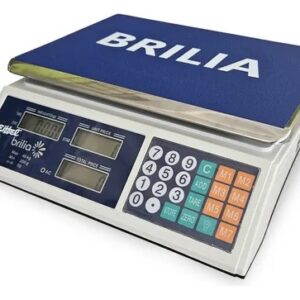 BALANZA ELECTRONICA DIGITAL 40KG 220 VOLT BRILLA