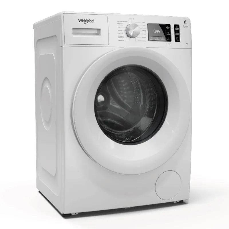 LAVARROPAS WHIRLPOOL 7K INVERTER FRONTAL BLANCO WNQ70BBDNA