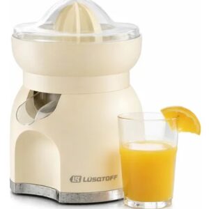 Exprimidor Eléctrico Lusqtoff Lq-ec606 Doble Cono Beige