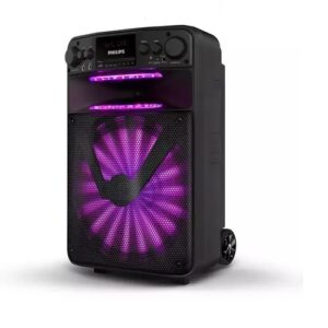 Parlante Portatil Philips Tax2706/77 Karaoke Bluetooth Negro
