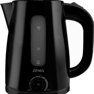 PAVA ELECTRICA NEGRA CON CORTE ATMA PE1821NAP