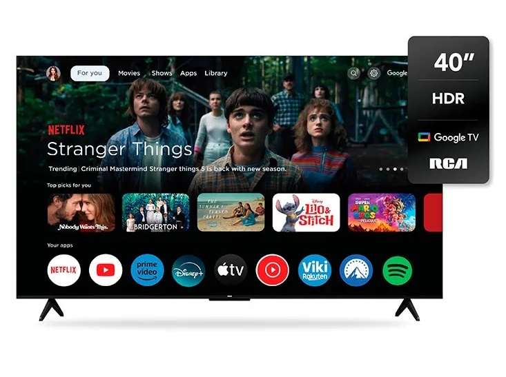 Smart Tv RCA 40" R40GL100/F Full HD Google Tv
