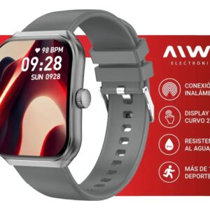 SMARTWATCH MIDDLE GRIS AIWA  AW-SMW201G