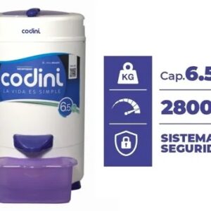 SECARROPAS CENTRIFUGO CODINI IL61 6.1KG LILA