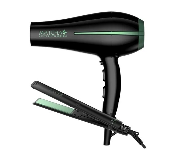 Combo Gama Plancha Elegance Match + Secador Bora