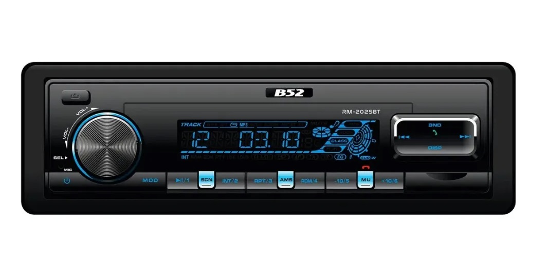 Estereo Auto B52 Rm-2025bt Bluetooth Radio Mp3 Usb Sd
