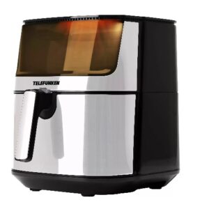 Freidora De Aire Sin Aceite 7lt Telefunken Easyfryer-st Color Acero y negro