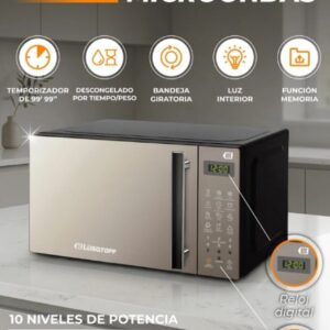 MICROONDAS LUSQTOFF 20L DIGITAL LQHM200D