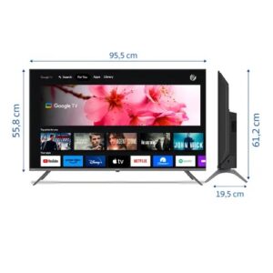 Smart Tv Led Sharp 43 Pulgadas Google Tv 2t-c43fg6l Full Hd