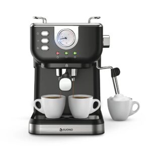 CAFETERA EXPRESSO VINTAGE SUONO CON VAPORIZADOR DE LECHE HOG0392