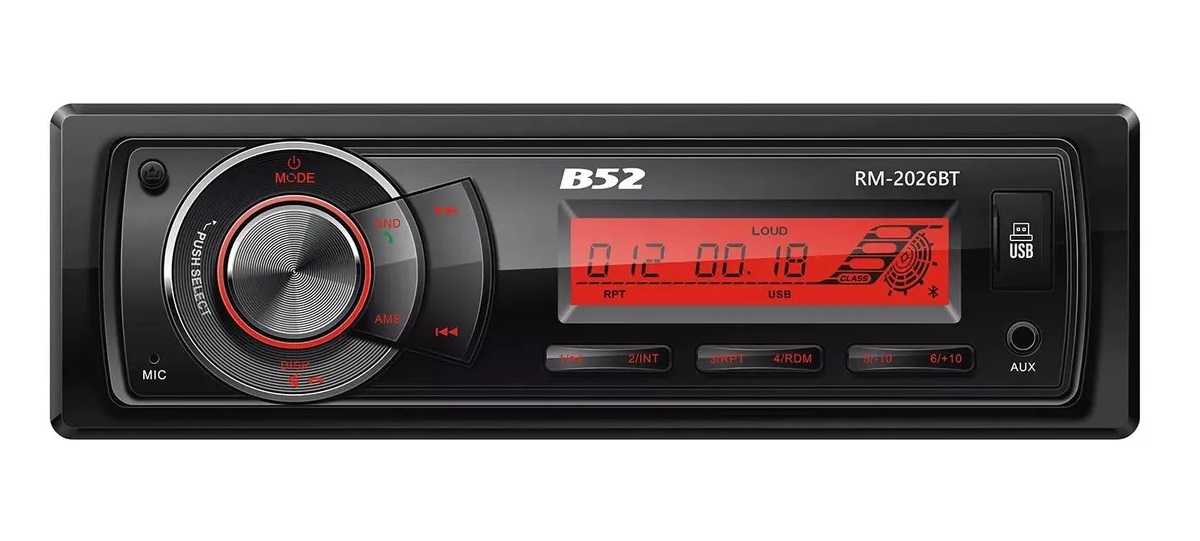 ESTEREO PARA AUTOS 2026BT B52