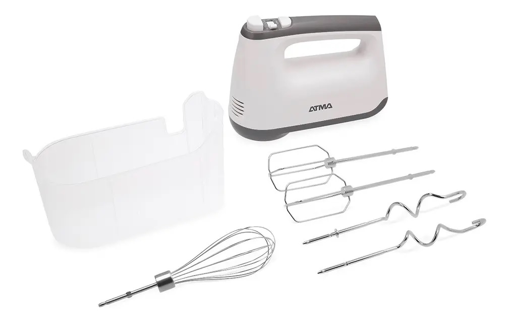 BATIDORA DE MANO CON BOX PARA GUARDAR ACCESORIOS ATMA