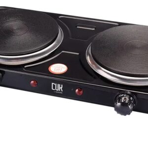 ANAFE ELECTRICO 2 HORNALLAS 2000W CUK BY GADNIC