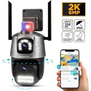 Cámara De Seguridad Dual Gadnic P1-QQ4