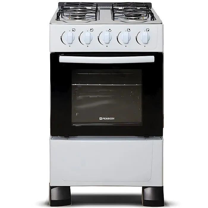 COCINA PEABODY BLANCA 4HORNALLAS 50CM
