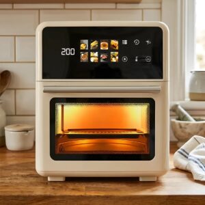 HORNO AIR FRYER LUSQTOFF 10L CREAM DIGITAL