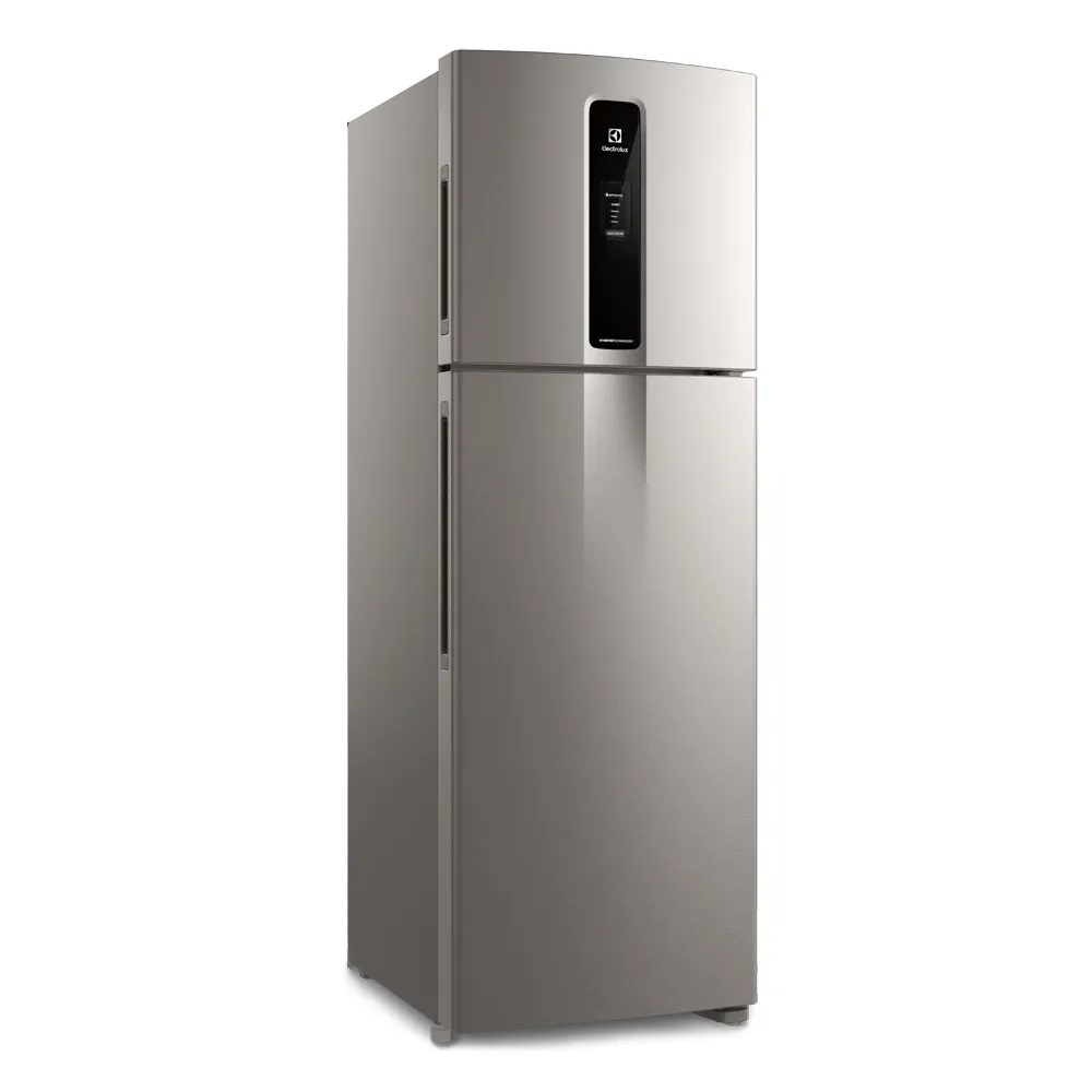 HELADERA ELECTROLUX 408 LTS TOP FREEZER INVERTER PLATA