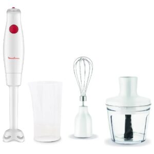 LICUADORA DE MANO 3en1 MOULINEX  BLANCA