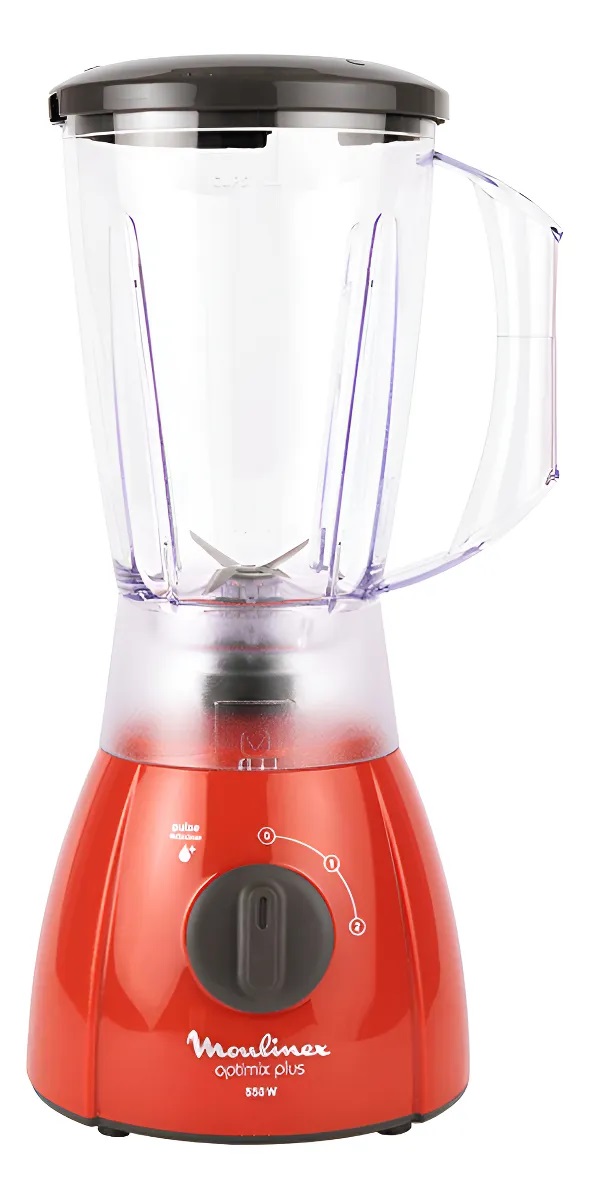 LICUADORA OPTIMIX PLUS ROJA MOULINEX