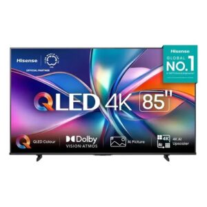 TV HISENSE 85" QLED 4K GOOGLE
